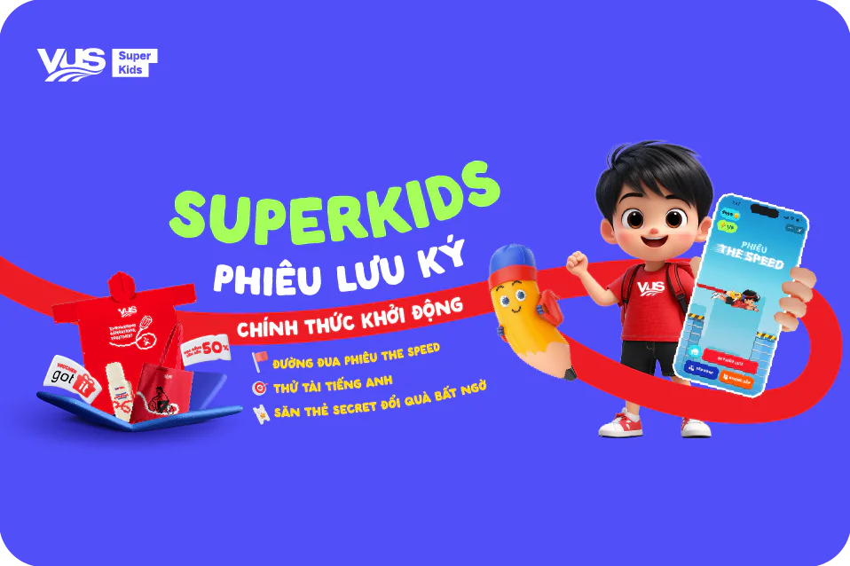VUS chính thức ra mắt gamification - SuperKids Phiêu Lưu Ký