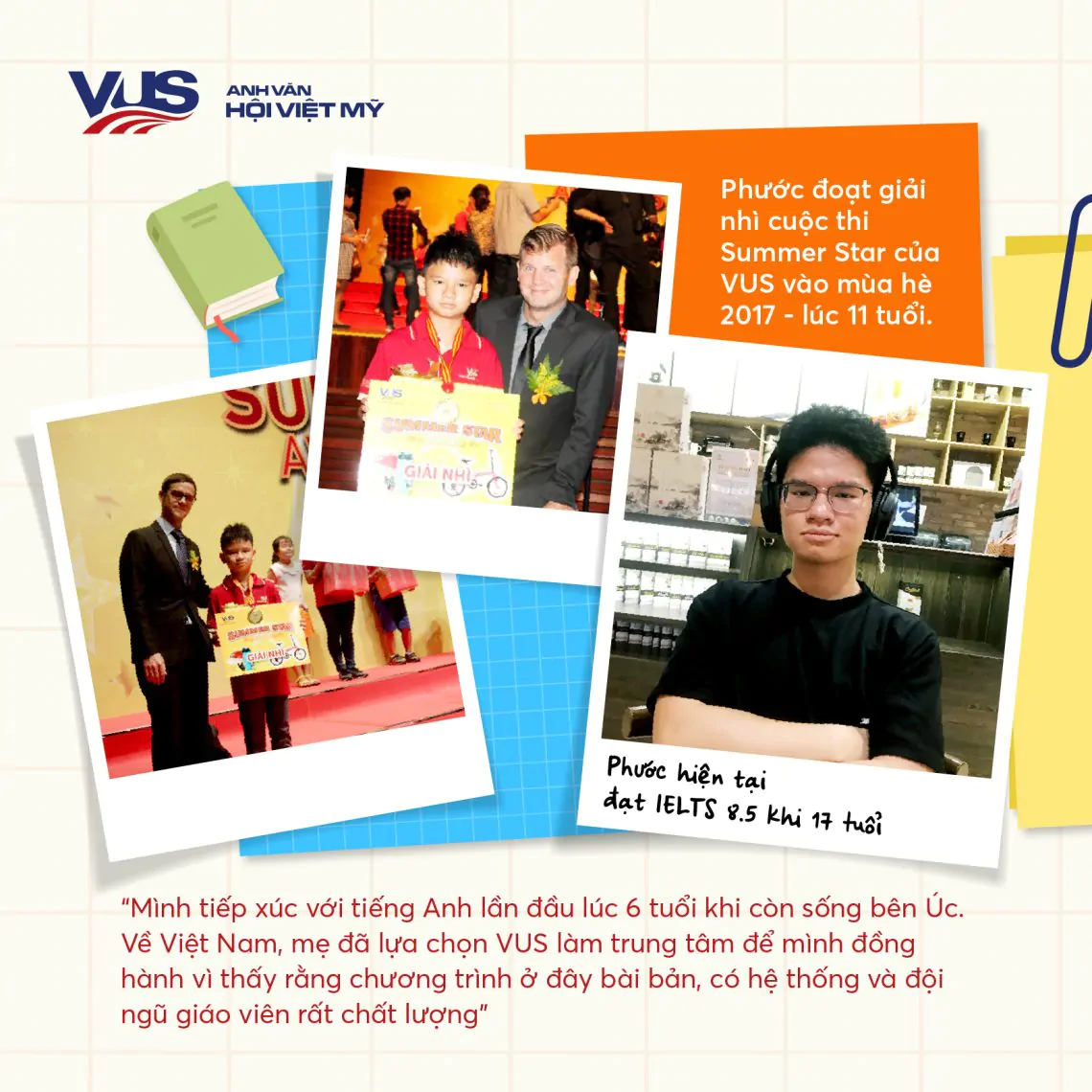 [VUS Faces] Gặp gỡ chủ nhân IELTS 8.5 đến từ VUS Nguyễn Duy Trinh!