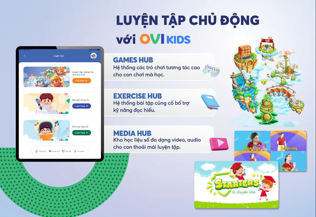 VUS ra mắt bộ đôi ứng dụng độc quyền OVI Parents & OVI Kids - Trợ thủ đắc lực cho phụ huynh, học viên SuperKids