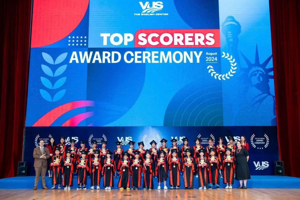 [TOP SCORERS AWARD CEREMONY 2024] VUS Bình Dương Tự Hào Vinh Danh Hơn 400 Học Viên Đạt Chứng Chỉ Quốc Tế Cambridge Và Thành Tích Học Tập Tốt