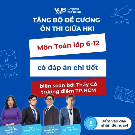 300 học sinh tham dự lớp ôn thi giữa HK1 môn Toán miễn phí của VUS - Luyện Thi Phổ Thông