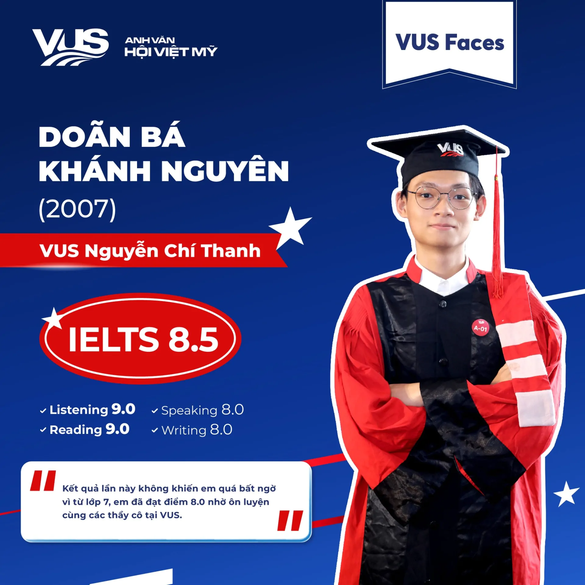 Sự Trở Lại Của Cao Thủ Ielts - Doãn Bá Khánh Nguyên - Tiến Bộ Vượt Bật Với 9.0 Listening & Reading Ở Tuổi 16