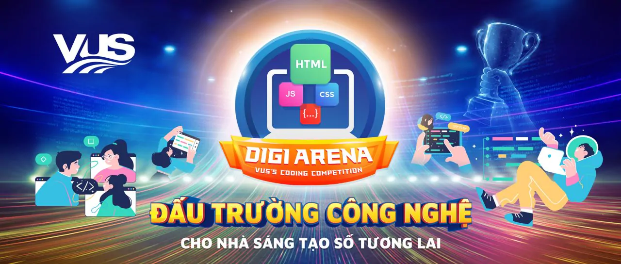 TẾT MỚI LẠ VỚI CUỘC THI ĐẤU TRƯỜNG CÔNG NGHỆ - DIGI-ARENA CODING COMPETITION 2023