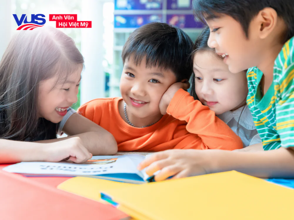 Chương trình học tiếng Anh cho bé tại VUS