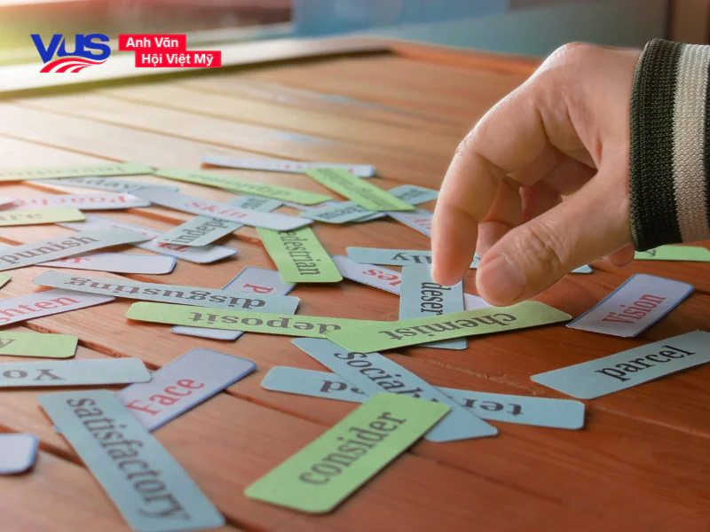 Làm quen tiếng Anh qua flashcard giúp người mất gốc tiếp cận dễ