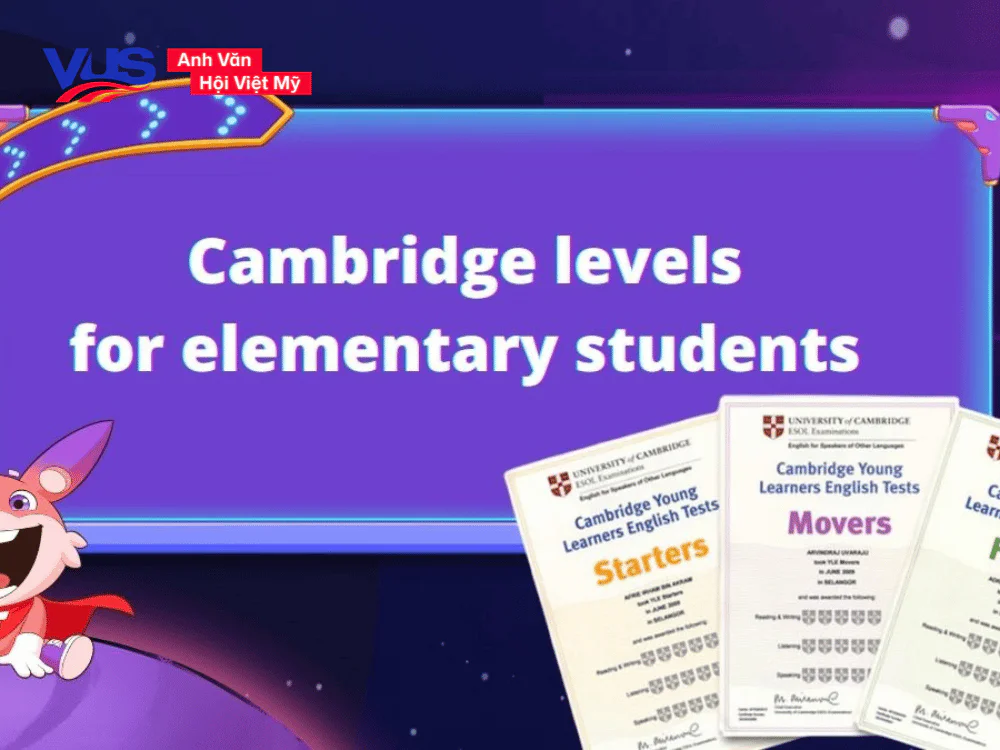 Cấu trúc đề thi Flyers kèm thang điểm đánh giá chi tiết