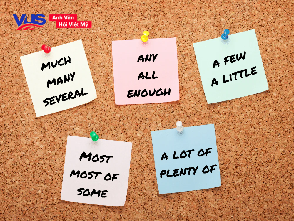 Tổng hợp các loại lượng từ trong tiếng Anh
