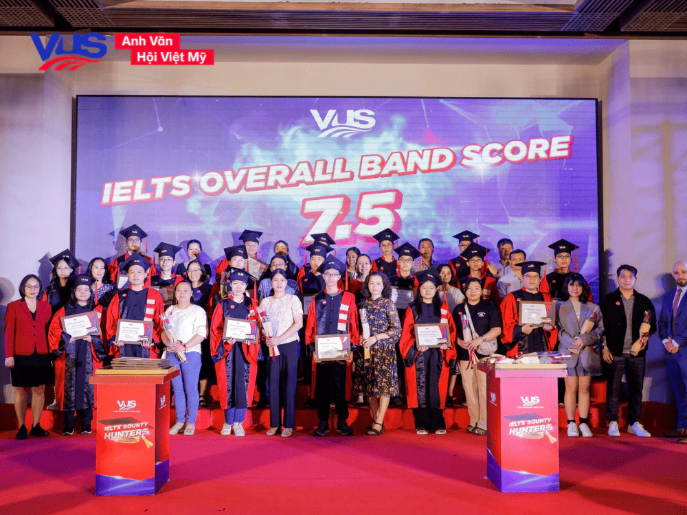 VUS đồng hành cùng học viên trên hành trình chinh phục IELTS