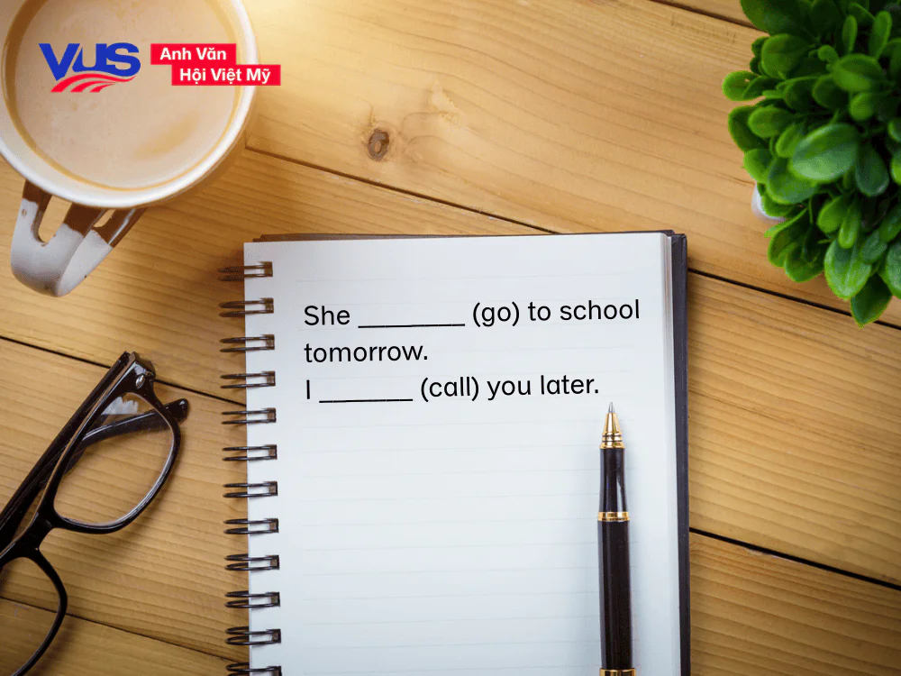 Bài tập thực hành thì tương lai đơn