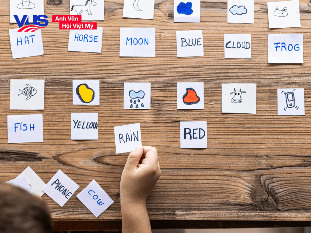 Ghi nhớ từ vựng hiệu quả sử dụng Flashcard