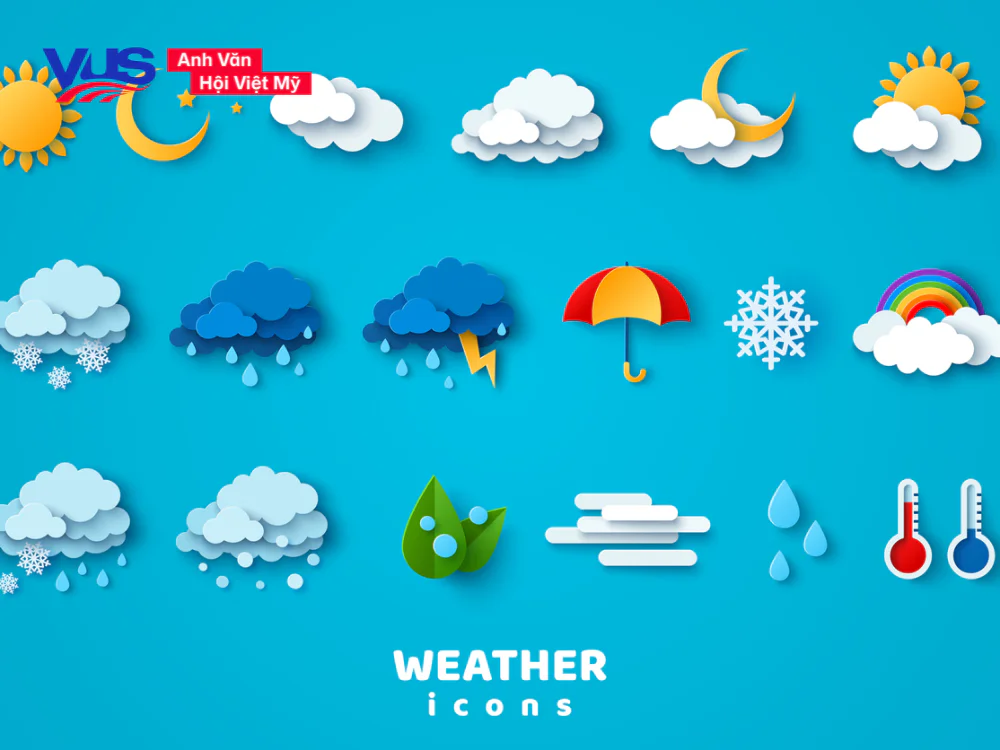 Ngữ pháp tiếng Anh lớp 5 - Thời tiết trong tiếng Anh