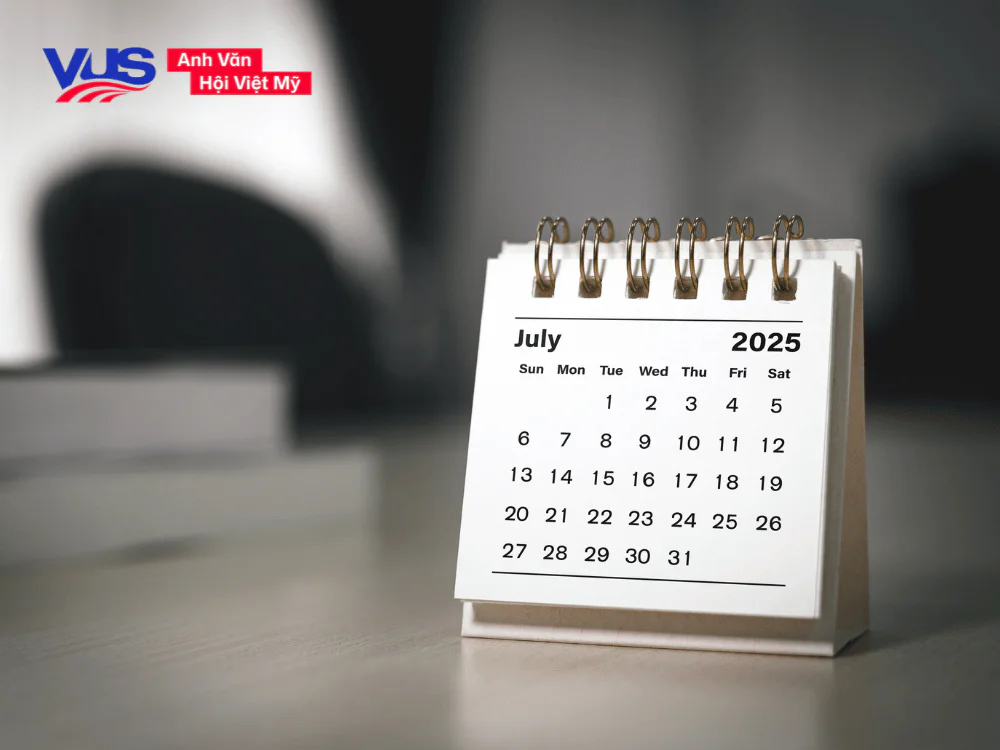 Từ vựng tiếng Anh cơ bản về chủ đề Số đếm, ngày tháng & thời gian