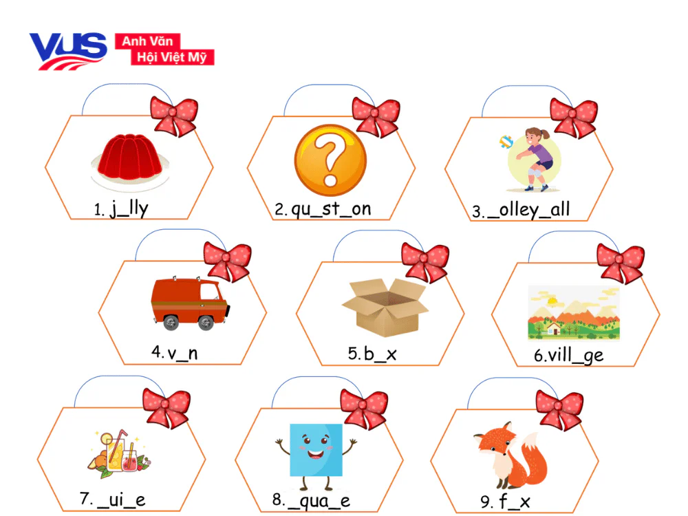 bài tập tiếng anh lớp 2 - bài 4