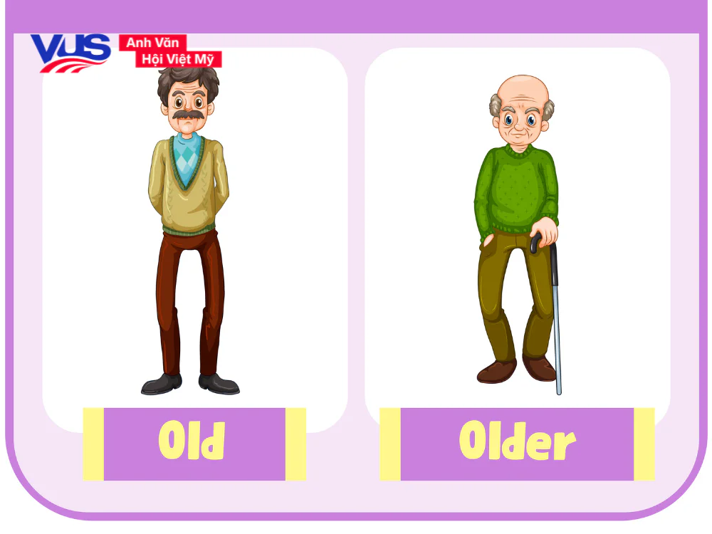 Bất quy tắc so sánh hơn trong tiếng Anh