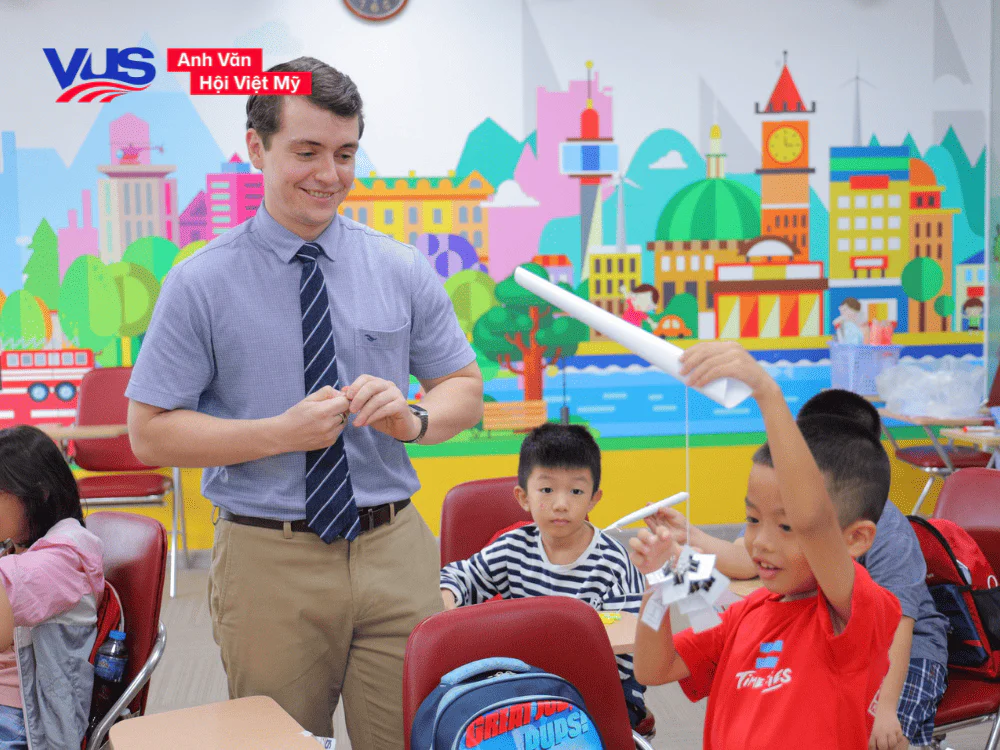 Môi trường học tập đầy sáng tạo tại VUS