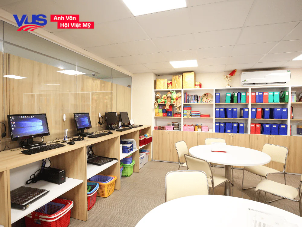 Trung tâm Anh ngữ trẻ em VUS mang đến không gian học tập hiện đại