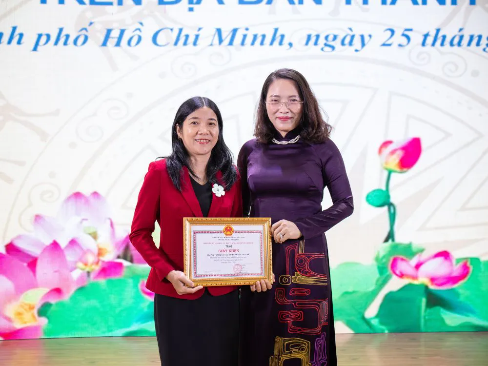 VUS tự hào được ghi nhận với hai thành tích nổi bật từ Sở Giáo dục & Đào tạo TP.HCM