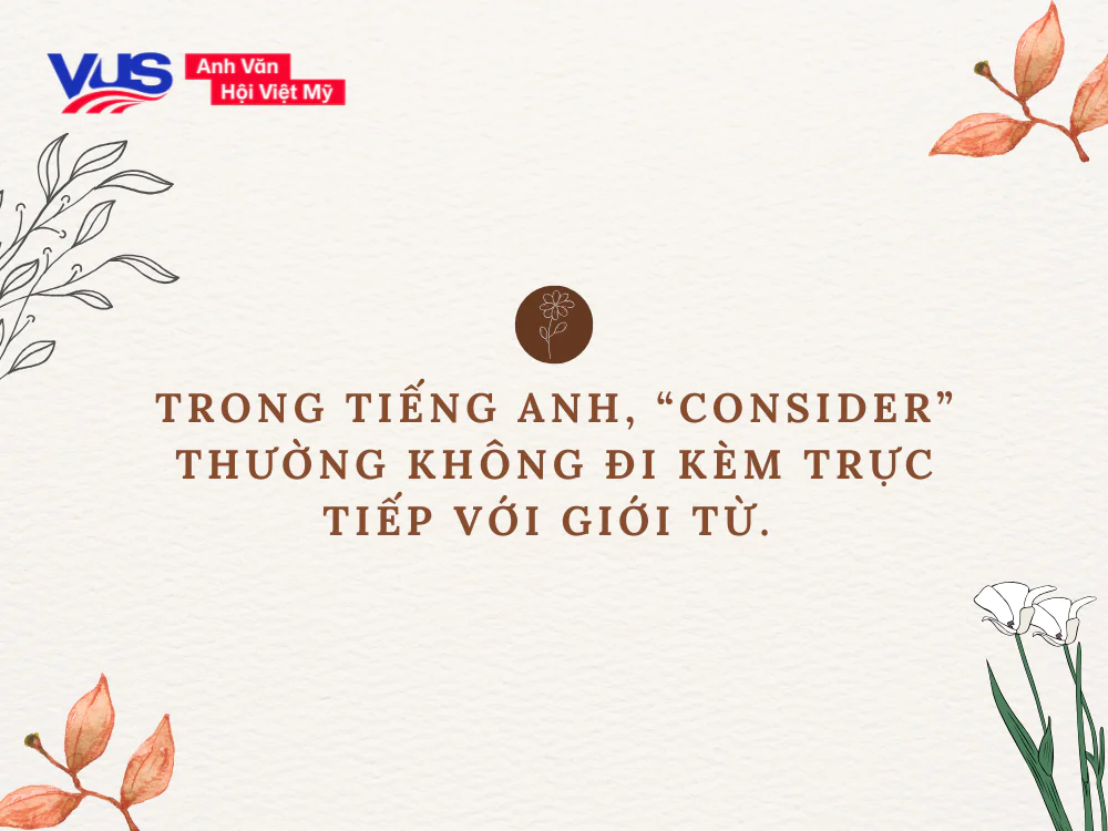 Consider đi với giới từ gì?