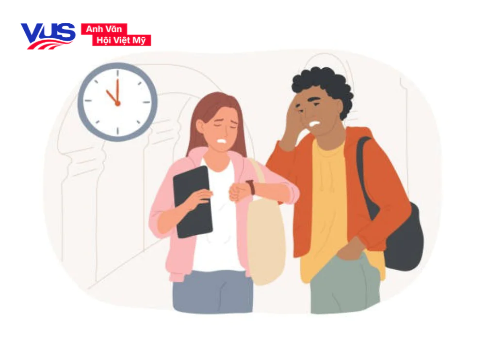 Cùng VUS tìm hiểu bộ từ đồng nghĩa của on time và in time