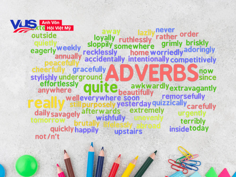 Bài tập trạng từ