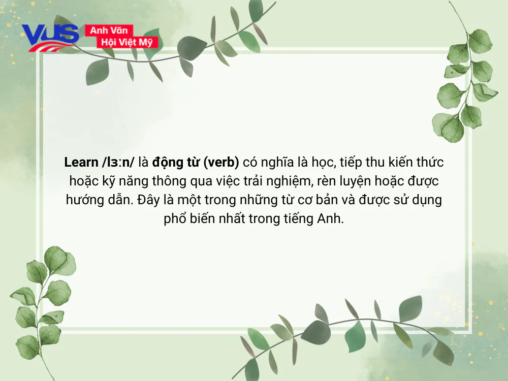 Learn là gì?