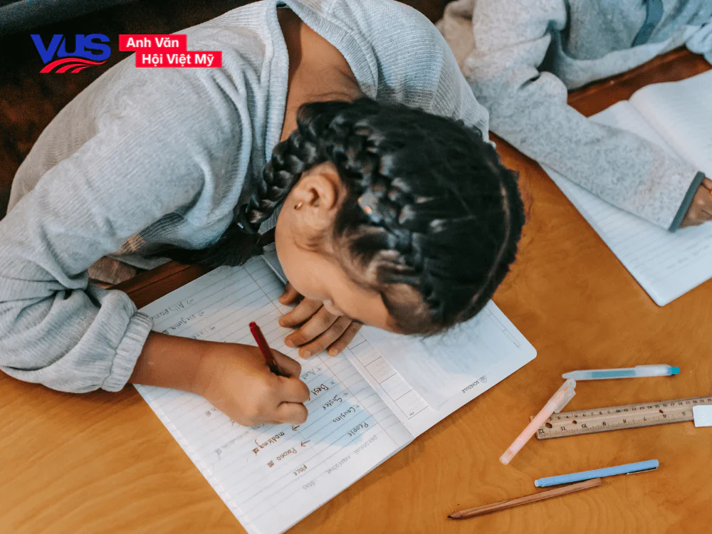 Thì hiện tại tiếp diễn trong tiếng Anh lớp 4