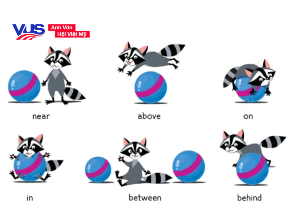 Bài tập giới từ lớp 6