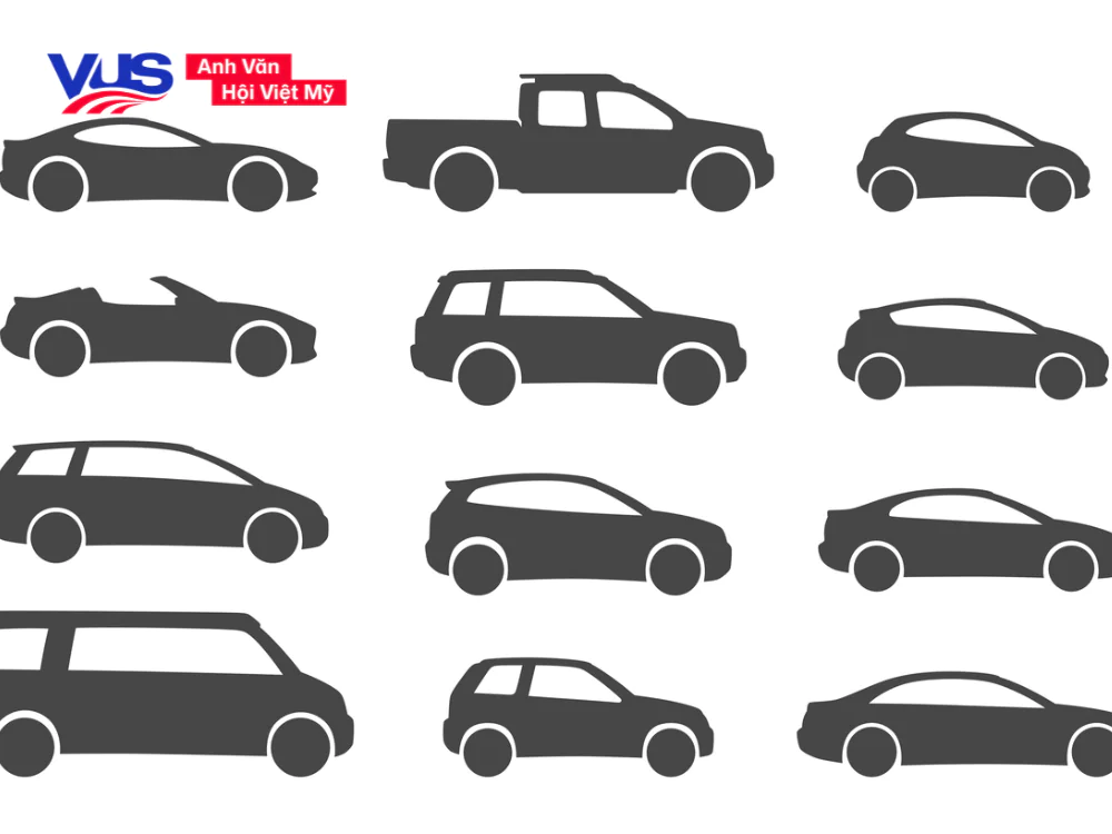 Từ vựng tiếng Anh về các loại Ô tô