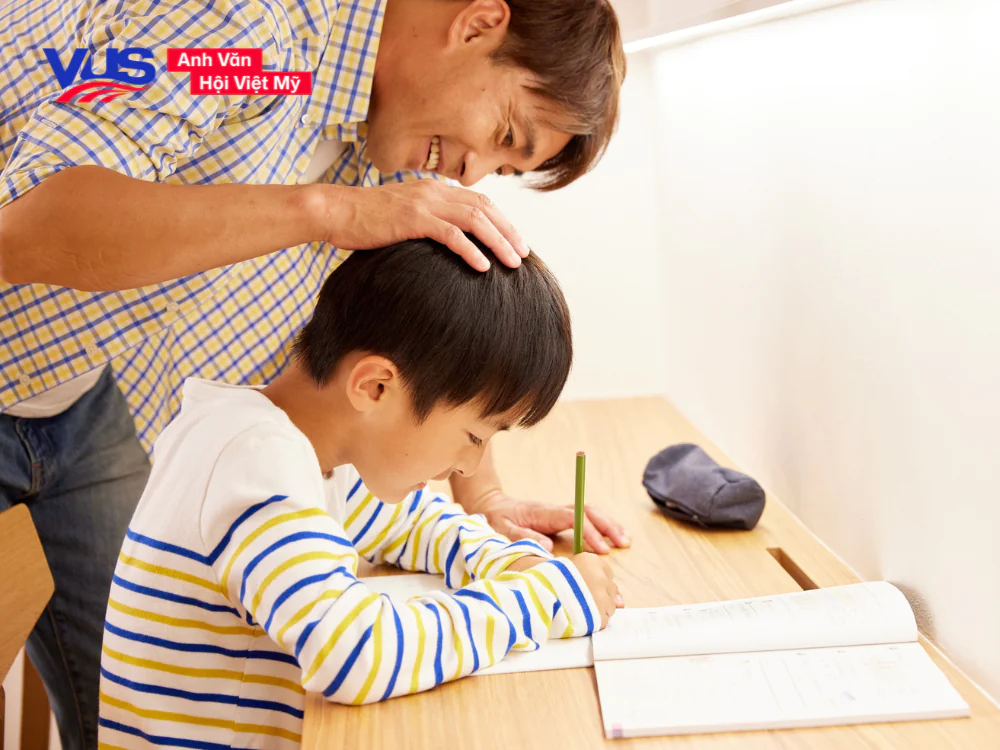 Làm bài tập thì hiện tại tiếp diễn lớp 4