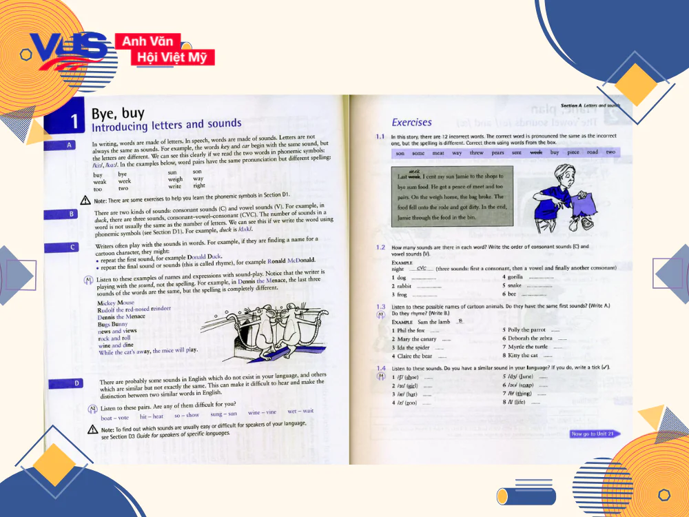 Nội dung quyển English Pronunciation in Use Intermediate
