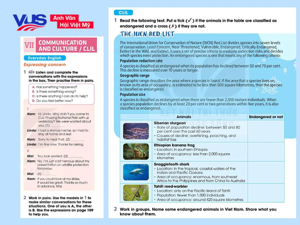 Soạn tiếng Anh 12 Unit 8 - Communication and Culture (CLIL)