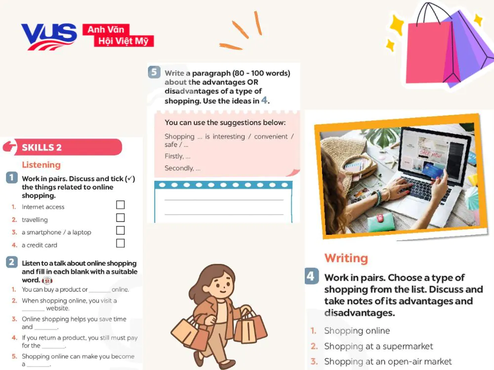 Soạn tiếng Anh 8 Unit 8 Skills 2