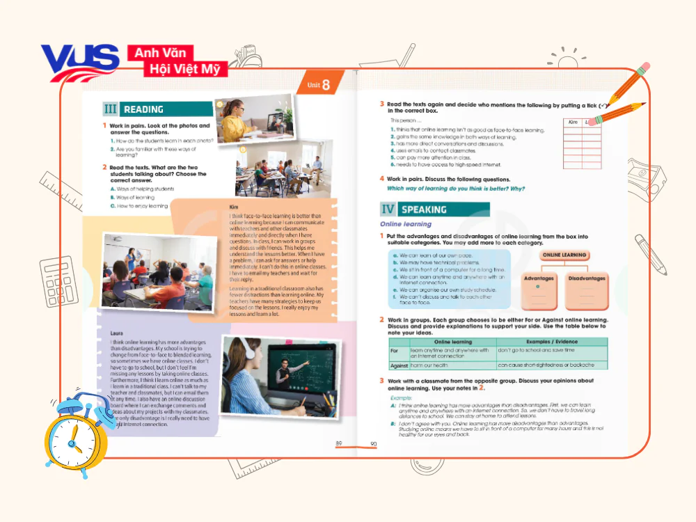 Tiếng Anh 10 Global Success Unit 8 Reading & Speaking