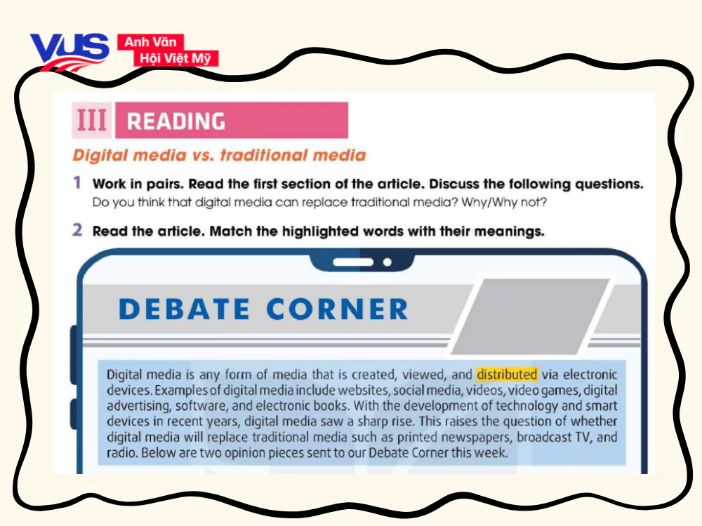 Tiếng Anh 12 Unit 7 Reading