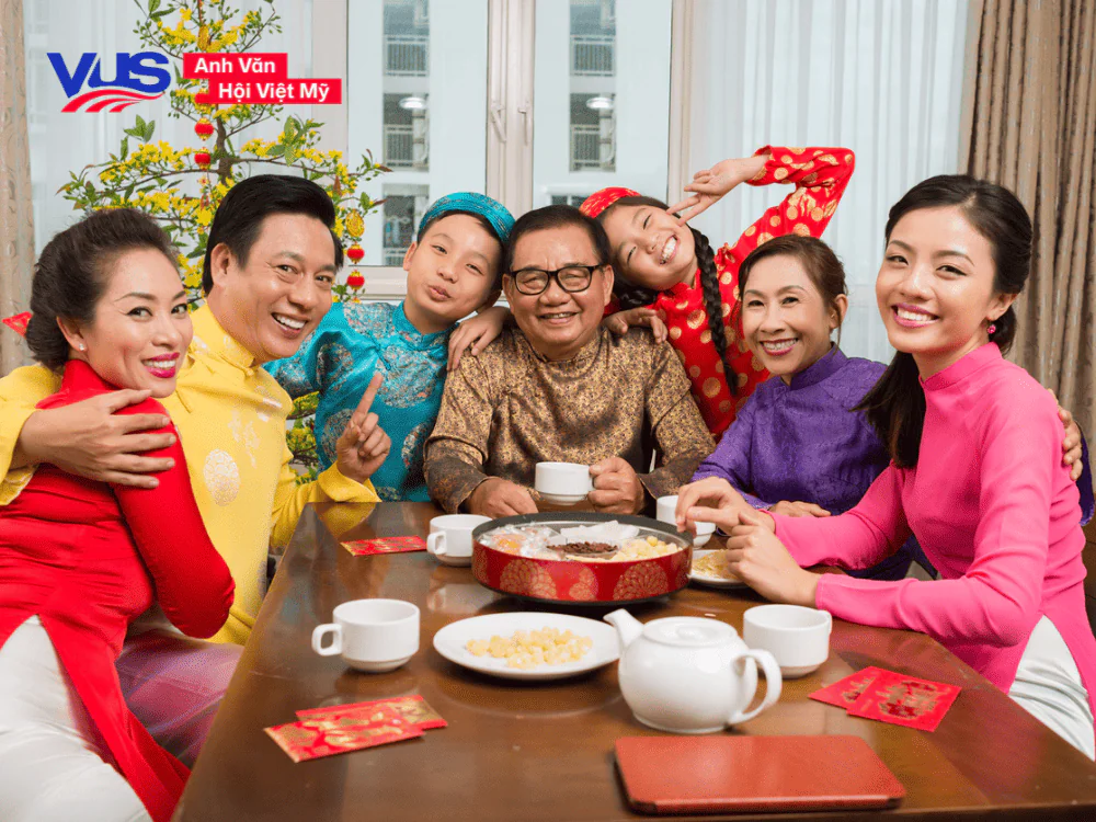 Từ vựng tiếng Anh về Tết: Hoạt động ng&agrave;y Tết