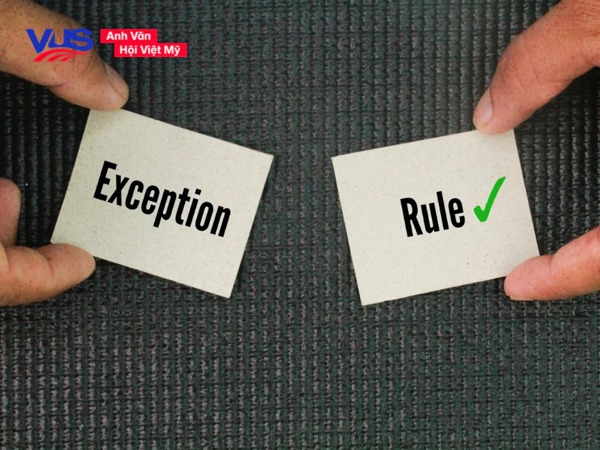 C&ugrave;ng VUS t&igrave;m hiểu Except đi với giới từ g&igrave; trong tiếng Anh!