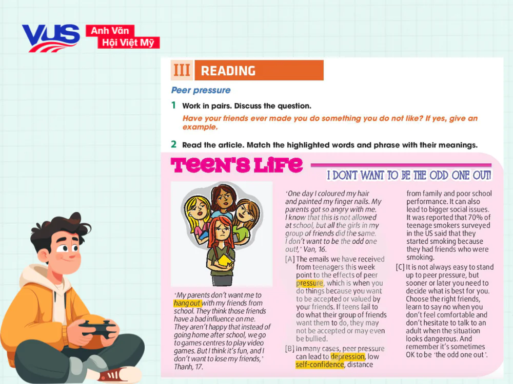 Unit 9 tiếng Anh 11 - phần Reading