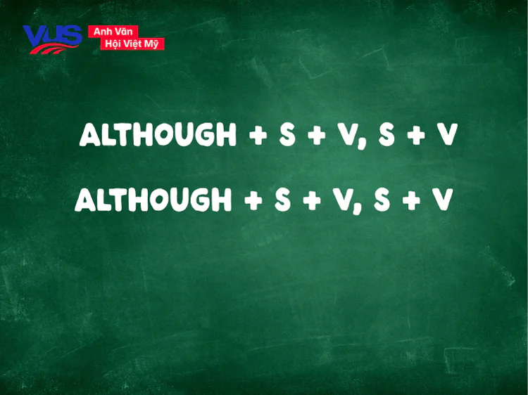 Cấu tr&uacute;c although cơ bản