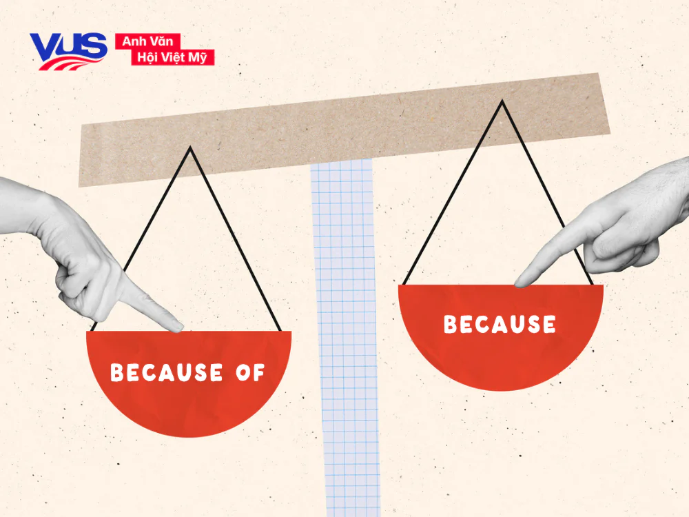 Hướng dẫn A&ndash;Z c&aacute;ch ph&acirc;n biệt Because of v&agrave; Because