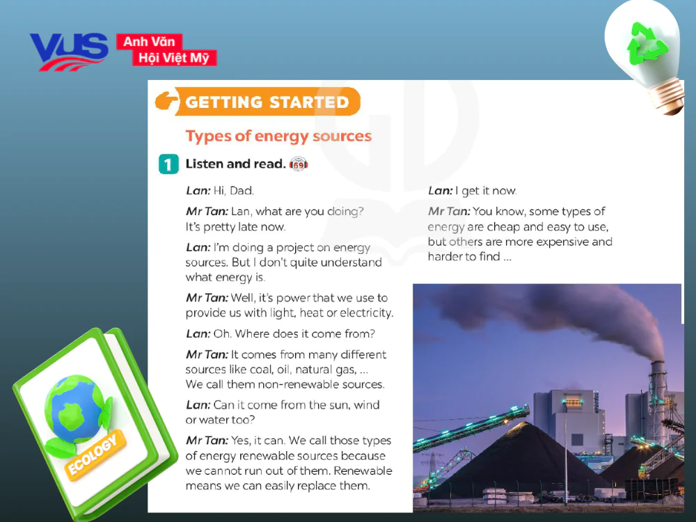 Soạn Unit 10 lớp 7 - phần Getting Started