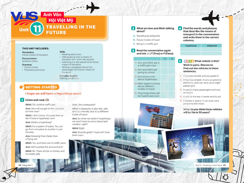 Tổng hợp từ vựng tiếng Anh lớp 7 Unit 11 Global Success