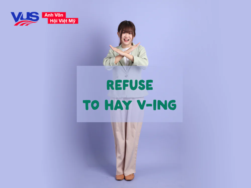 refuse to v hay ving
