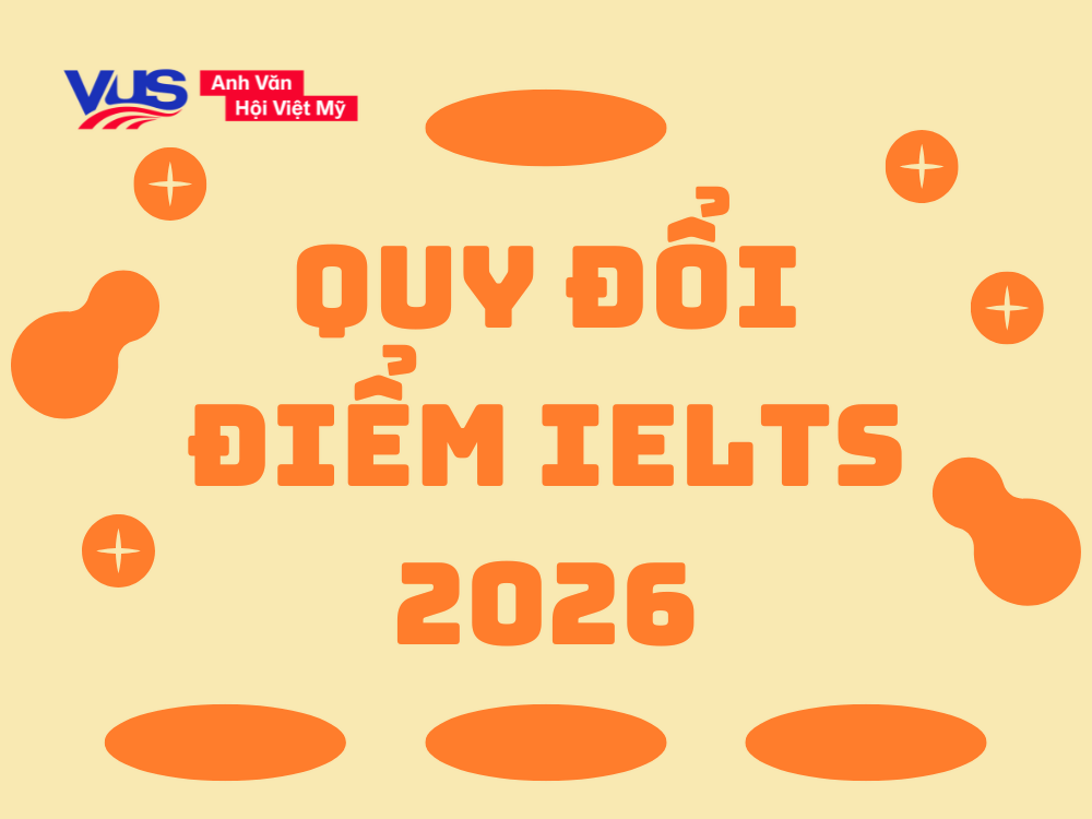 C&aacute;ch quy đổi điểm IELTS 2026 đại học (cập nhật mới nhất)