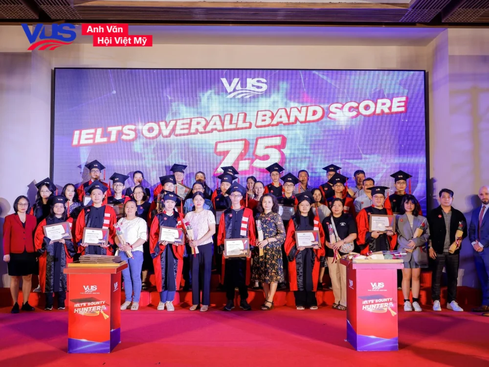 VUS tự h&agrave;o c&oacute; hơn 2.100 học vi&ecirc;n chinh phục th&agrave;nh c&ocirc;ng IELTS 7.0+!