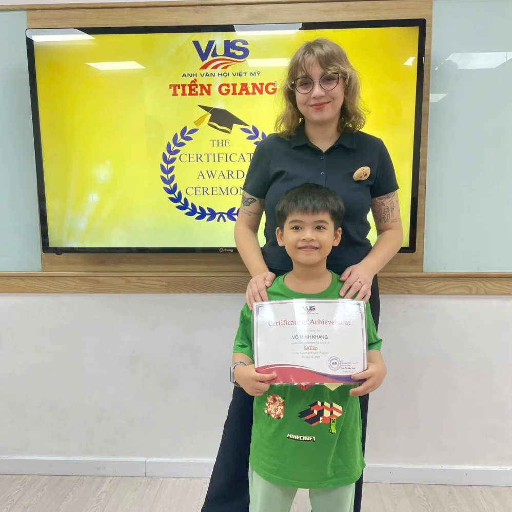 Học viên Võ Minh Khang