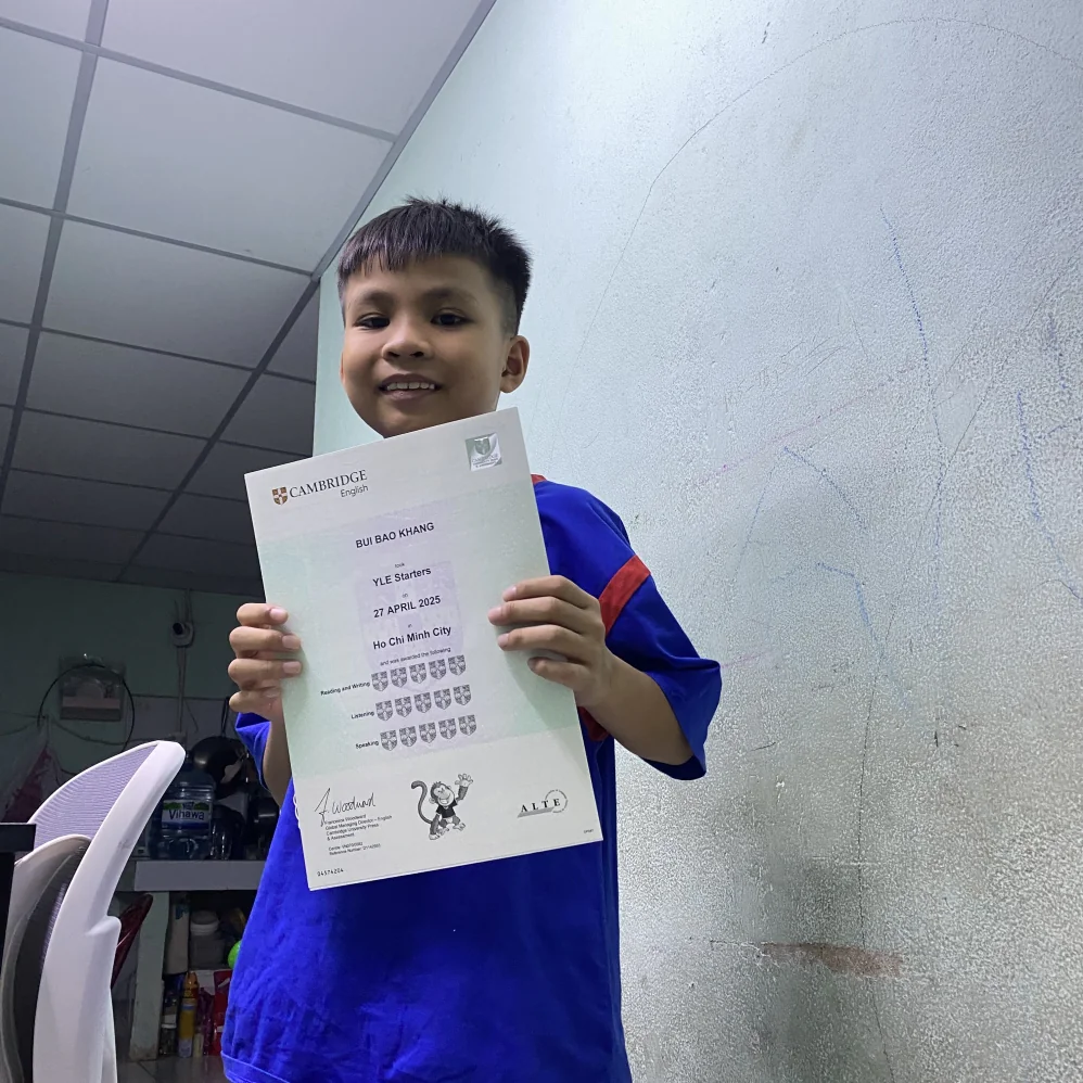 Học viên BÙI BẢO KHANG