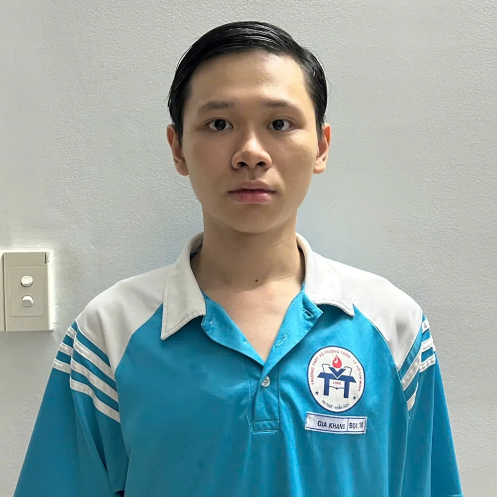 Học viên Trần Đỗ Gia Khang