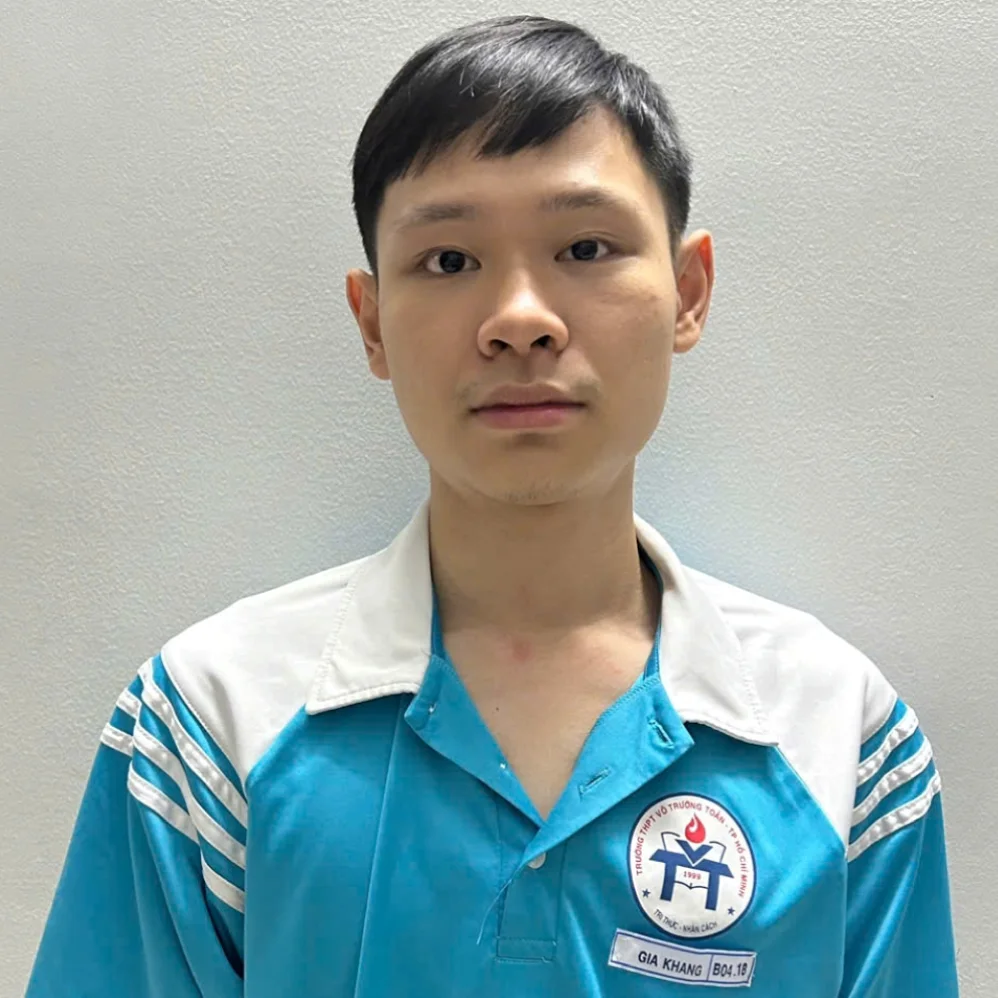 Học viên Trần Đỗ Bảo Khang