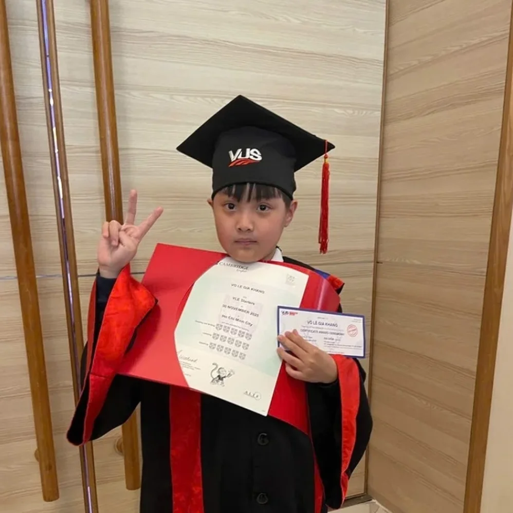 Học viên Võ Lê Gia Khang