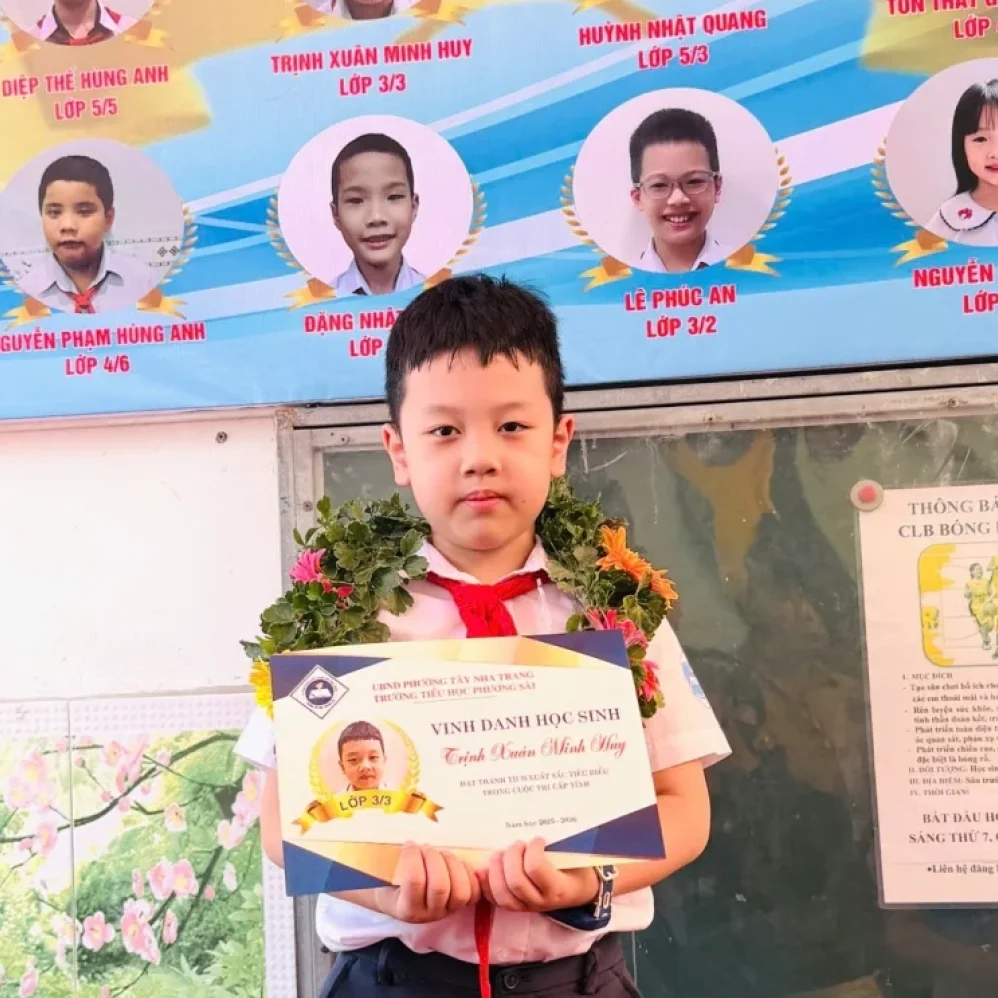Học viên Trịnh Xuân Minh Huy